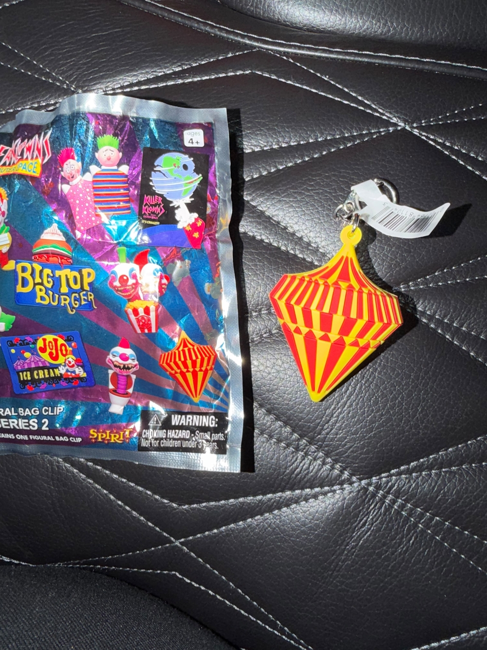 Killer Klowns From Outer Space Bag Clip S.2 Big Top Spaceship
